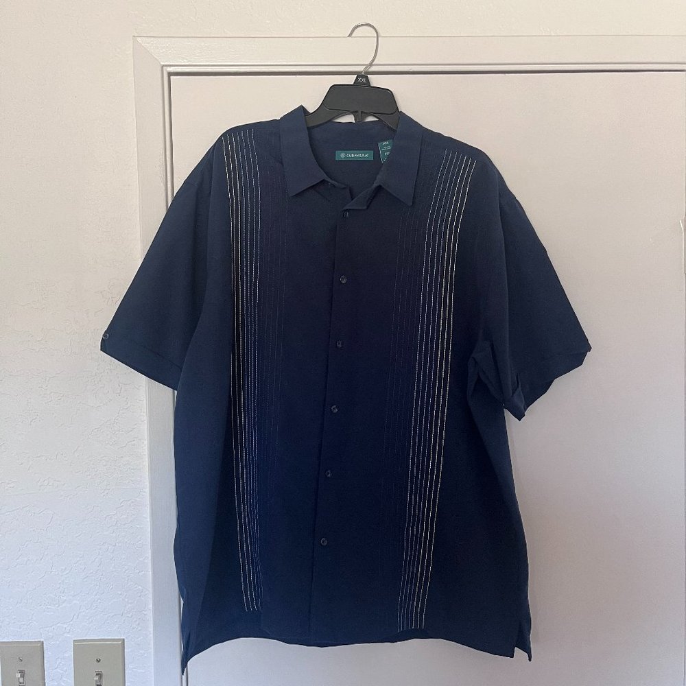 Cubavera Casual Mens Collar